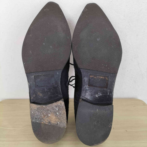 ドルチェアンドガッバーナ DOLCE&GABBANA スポッテッドトゥ ハラコシューズ メンズ US:8.5