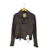 ゴア goa クロップドライダースジャケット ラムレザー leatherjacket Y2K レディース JPN:M