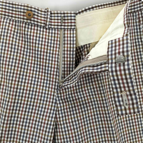 yzip OLD slacks ギンガムチェック メンズ