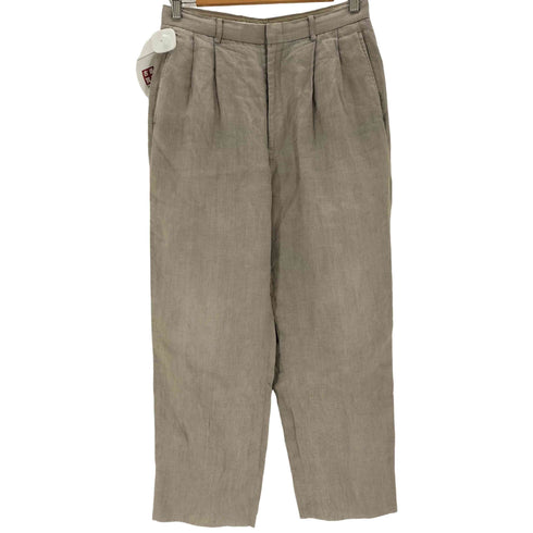 カルバンクライン CALVIN KLEIN OLD リネン 2タックスラックス メンズ 76
