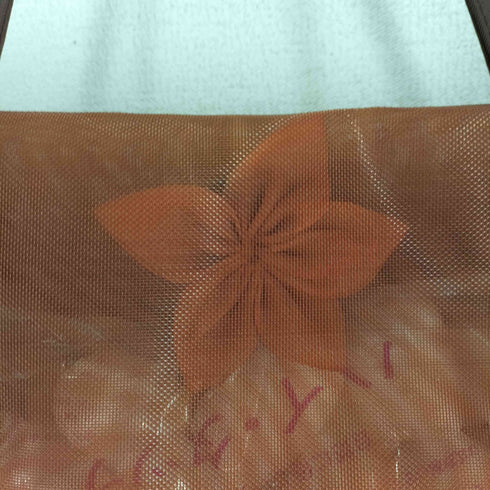 花柄シアーバッグ 紅葉 レディース