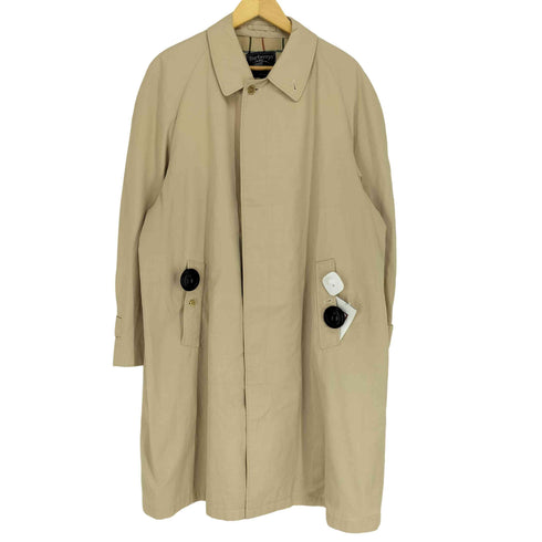 バーバリーズ BURBERRYS 70S~ MADE IN ENGLAND COMMUTER 裏地チェックステンカラーコート メンズ