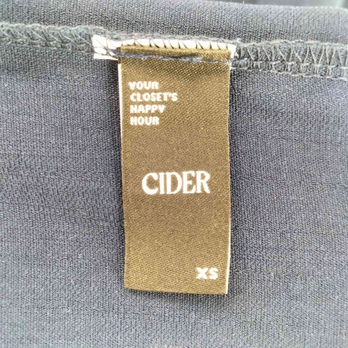 サイダー CIDER テープデザイン マキシキャミワンピース レディース