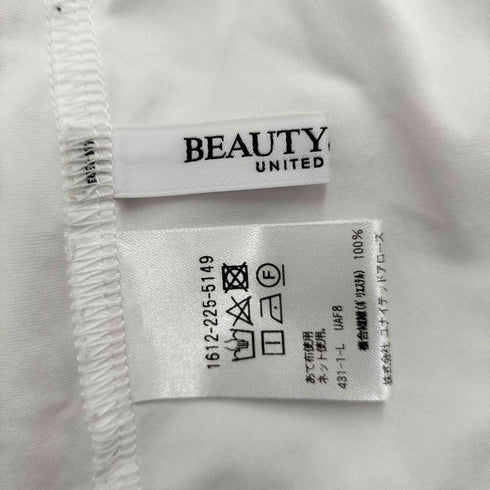 ビューティーアンドユースユナイテッドアローズ BEAUTY & YOUTH UNITED ARROWS ポリエステル ボリュームスリーブ カットソープルオーバー レディース