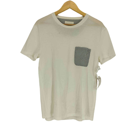 アレキサンダーマックイーン Alexander McQueen スカル柄ポケットクルーネックTシャツ メンズ JPN:M