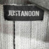 JUSTANOON ダブルジップアップニットトップス レディース FREE