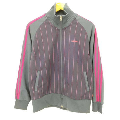 アディダス adidas バイカラーストライプトラックジャケット メンズ JPN:M