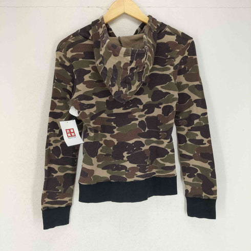 カーハート Carhartt カモフラサーマルジップパーカー レディース JPN:S