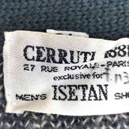 チェルッティ CERRUTI 1881 イタリア製 モヘア混 カーディガン メンズ 40