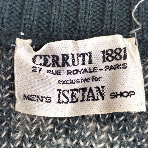 チェルッティ CERRUTI 1881 イタリア製 モヘア混 ニットベスト メンズ 38