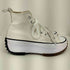 コンバース CONVERSE Run STAR Hike White HI Cut レディース JPN:24.5
