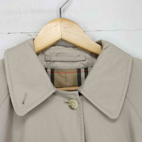 バーバリーロンドン BURBERRY LONDON MADE IN ENGLAND 裏地ノヴァチェックステンカラーコート レディース 16