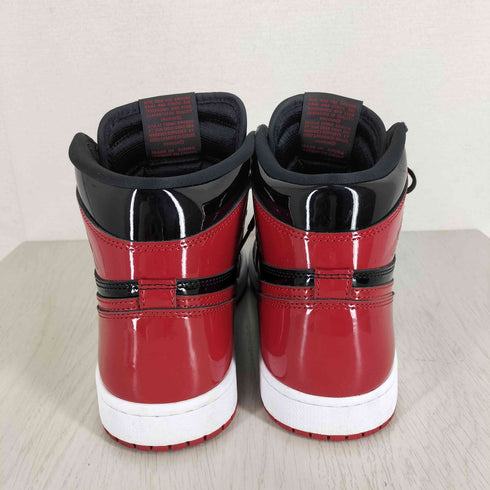 ジョーダンブランド JORDAN BRAND Air Jordan 1 High OG Patent Bred エアジョーダン1 ハイ OG パテント ブレッド メンズ JPN:27
