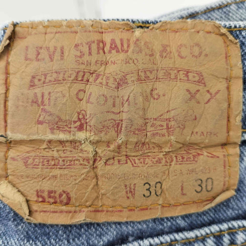 リーバイス Levis 90S MADE IN USA 550 92年4月 ボタン裏刻印918 ジップフライデニムパンツ メンズ W30 L30
