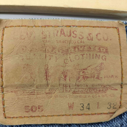 リーバイス Levis 90S USA製 505 ジップフライデニムパンツ ボタン裏650刻印 メンズ 34×32