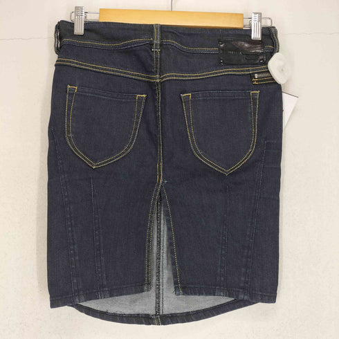 ディーゼル DIESEL バックスリットデニムスカート レディース