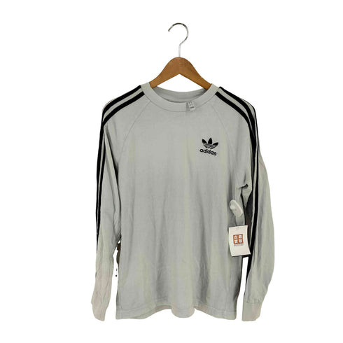 アディダス adidas 3-STRIPES LS T 3ストライプラグランL/Sカットソー メンズ JPN:M