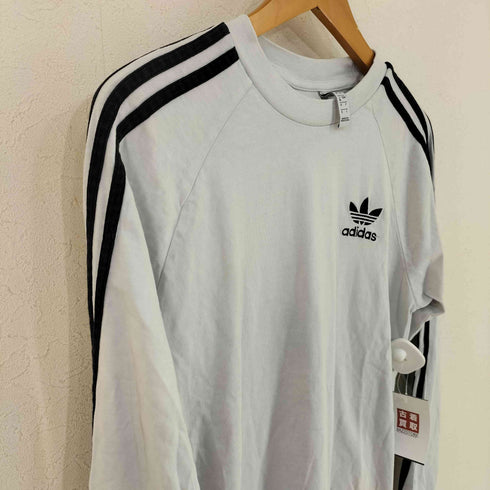 アディダス adidas 3-STRIPES LS T 3ストライプラグランL/Sカットソー メンズ JPN:M