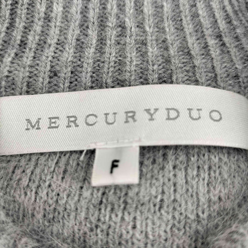 マーキュリーデュオ MERCURYDUO モヘアライクニット レディース FREE