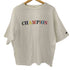 チャンピオン Champion BIG T-SHIRT WHITE フロントロゴ刺繍 レディース import:M