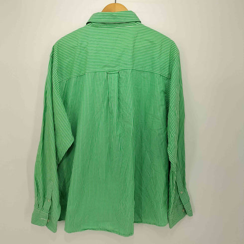 チャップス CHAPS 00S ストライプ ボタンダウン ロングスリーブシャツ メンズ import:XXL