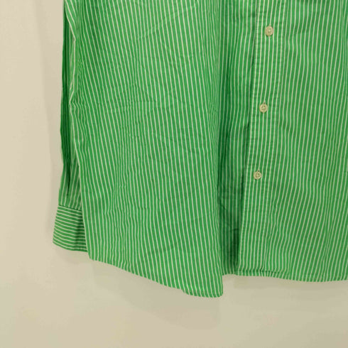 チャップス CHAPS 00S ストライプ ボタンダウン ロングスリーブシャツ メンズ import:XXL