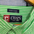 チャップス CHAPS 00S ストライプ ボタンダウン ロングスリーブシャツ メンズ import:XXL