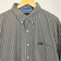 チャップス CHAPS 00S ストライプ ボタンダウン ロングスリーブシャツ メンズ import:XXL