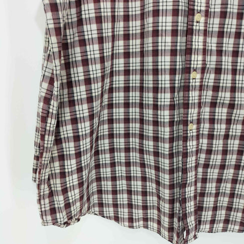 チャップスラルフローレン CHAPS RALPH LAUREN 90S チェック ボタンダウン ロングスリーブシャツ メンズ import:XXL