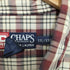 チャップスラルフローレン CHAPS RALPH LAUREN 90S チェック ボタンダウン ロングスリーブシャツ メンズ import:XXL