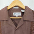 guayabera yucateca 90S コットン混 ポリ キューバシャツ メンズ import:L