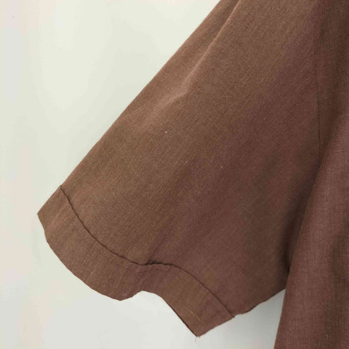 guayabera yucateca 90S コットン混 ポリ キューバシャツ メンズ import:L