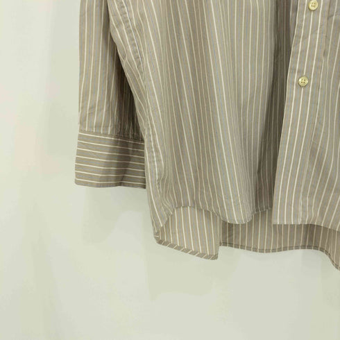 チャップス CHAPS 00S ストライプ ボタンダウン ロングスリーブシャツ メンズ import:XXL