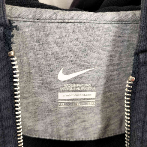 ナイキ NIKE スウォッシュ刺繍 ジップアップフーディ メンズ JPN:XXL