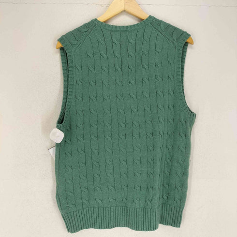 ポロラルフローレン POLO RALPH LAUREN ポニー刺繍ケーブルニットベスト メンズ JPN:M