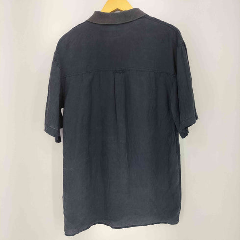 GEORGE BARISAL シルク フロントポケット ポロシャツ メンズ import:S