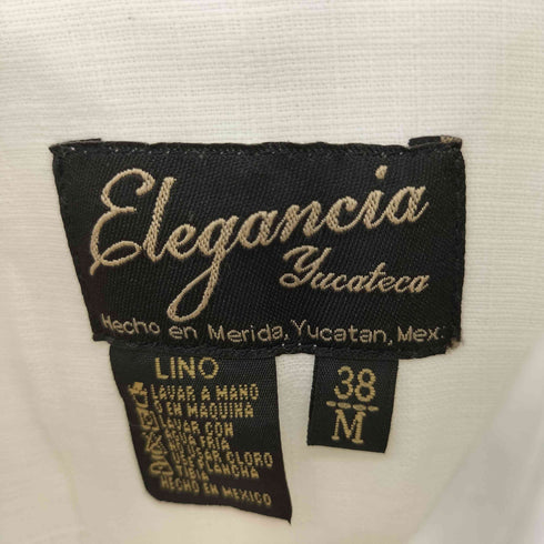 elegancia L/S キューバシャツ メンズ 38/M