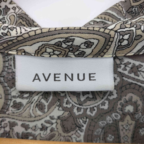 アベニュー AVENUE ペイズリー柄 S/S シャツ メンズ