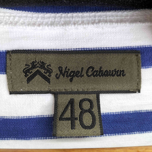ナイジェルケーボン NIGEL CABOURN BRITISH ARMY BORDER SHIRT メンズ 48