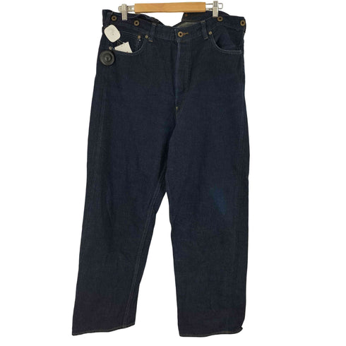 ナイジェルケーボン NIGEL CABOURN インディゴデニム シンチバック メンズ 36