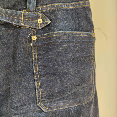 ナイジェルケーボン NIGEL CABOURN インディゴデニム シンチバック メンズ 36