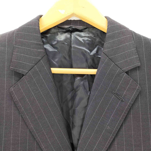 ポールスミス Paul Smith cloth by ermenegildo zegna ストライプ柄 背抜き 3B テーラードジャケット メンズ import:M