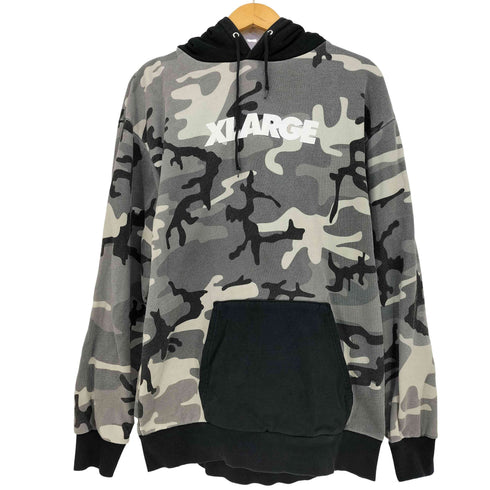 エクストララージ XLARGE CAMO PULLOVER HOODED SWEAT シティカモ アーバンカモ メンズ JPN:L
