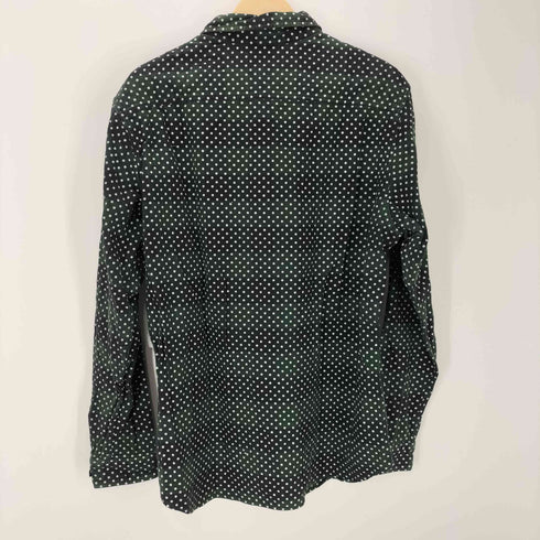 マスターピース MASTERPIECE ドット柄 ブロックチェック ネルシャツ メンズ JPN:XL