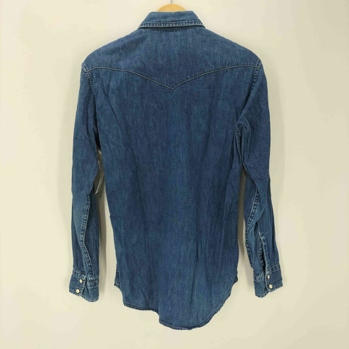 ブルーブルーハリウッドランチマーケット BLUE BLUE H.R.MARKET デニムウエスタンシャツ メンズ JPN:2