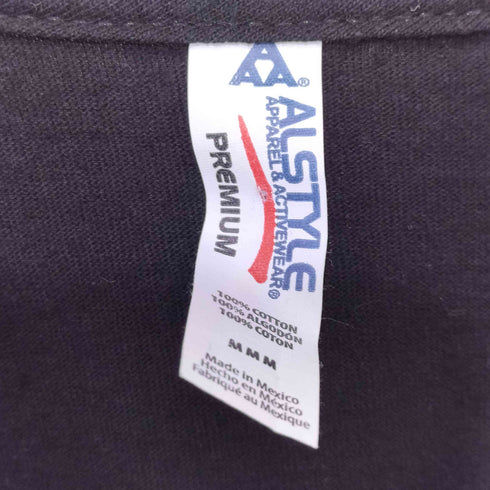 アルスタイル alstyle フロントプリント バンドTシャツ メンズ import:M