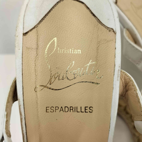 クリスチャンルブタン CHRISTIAN LOUBOUTIN スタッズ装飾 ウェッジソール パンプス レディース EUR:39