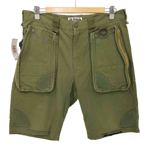 アベイシングエイプ A BATHING APE リップストップ カーゴショートパンツ メンズ JPN:L