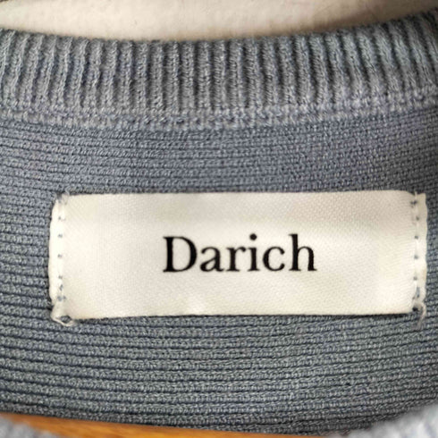 ダーリッチ Darich フリルリボンニットミニワンピース レディース FREE