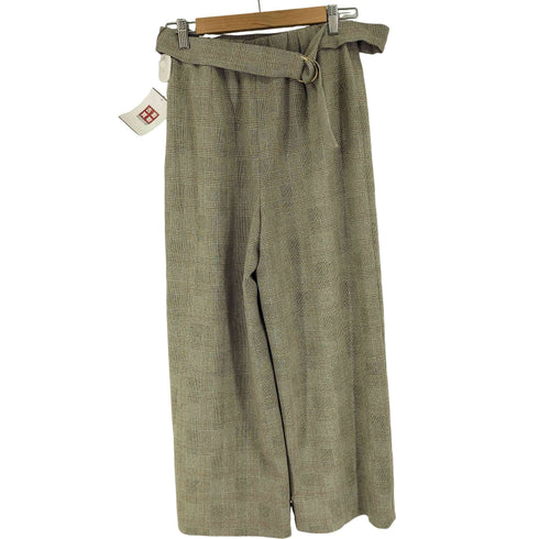 ノーリーズ NOLLEY’S グレンチェックパンツ レディース 38
